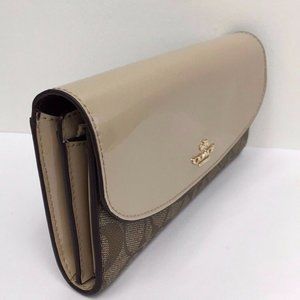 Coach Signature Slim Envelope Wallet